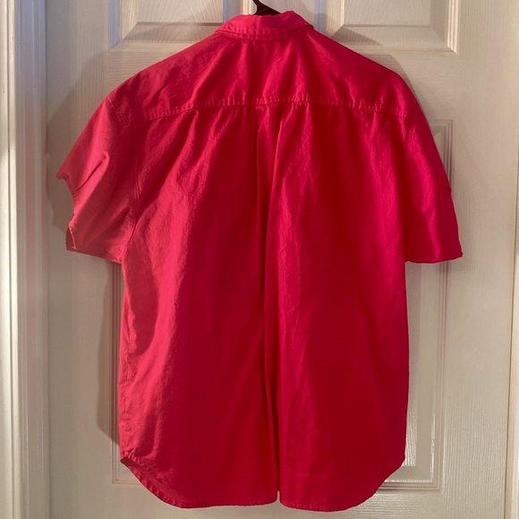 VINTAGE MY NAME IS PANAMA Buttoned Down Fun Rad Retro Vacation Beach Top - Picture 6 of 16